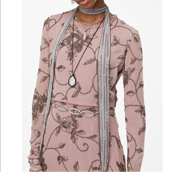 Zara limited edition long dress XS NWT - Picture 5 of 12